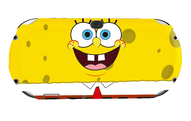 Bob Esponja Skin Playstation Portable PSVita Slim Xonebrand
