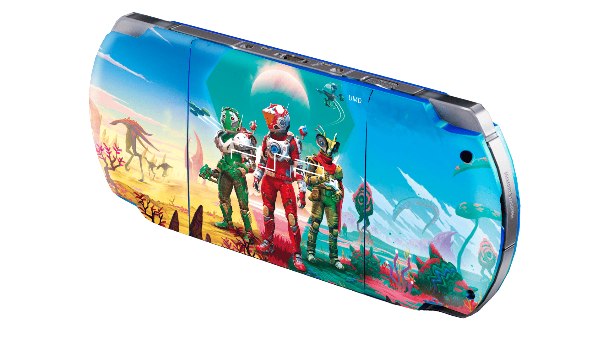 No Man's Sky Skin Playstation Portable (PSP) Xonebrand