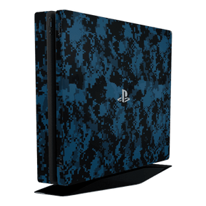 Blue Camouflage PS4 Slim Bundle Skin