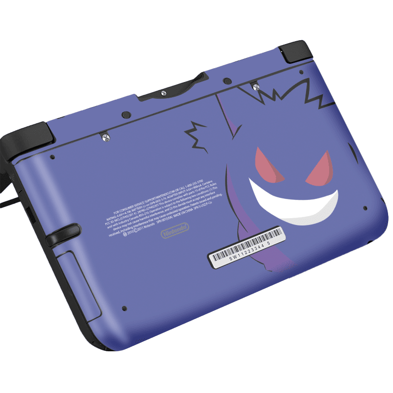 Pokemon Gengar Skin Nintendo 3Ds XL (2012)