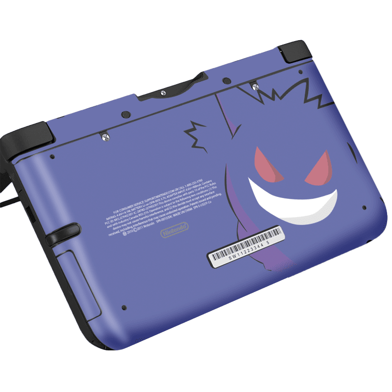 Pokemon Gengar Nintendo 3DS XL 2015 Skin