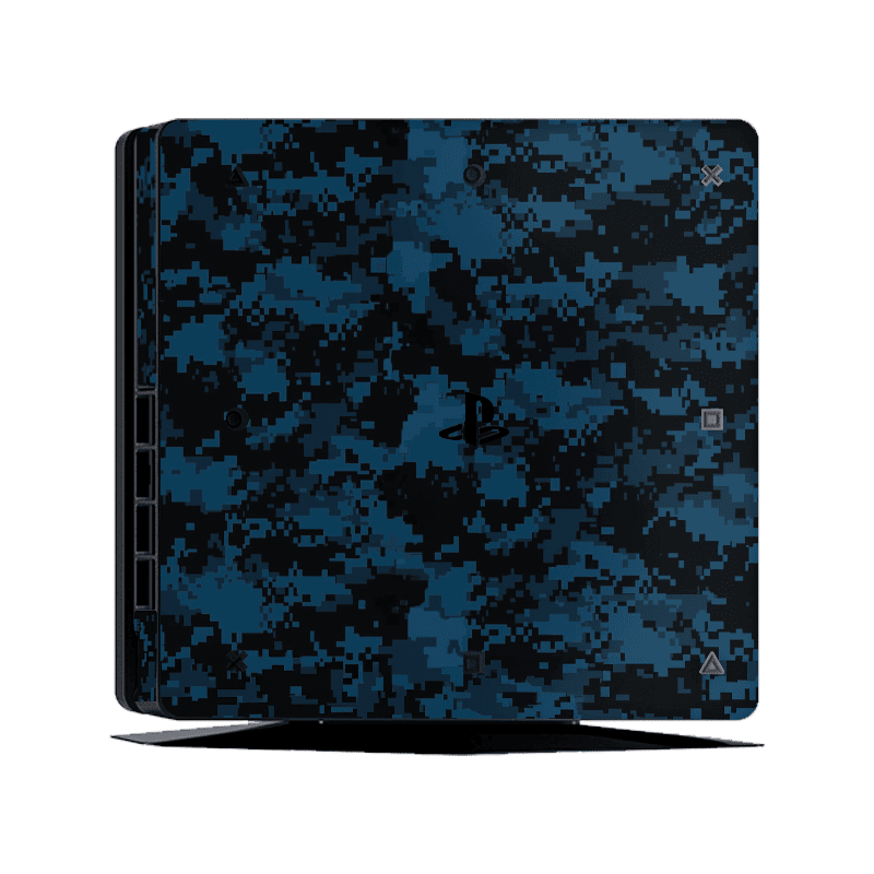 Camuflado Azul Skin Playstation 4 Slim
