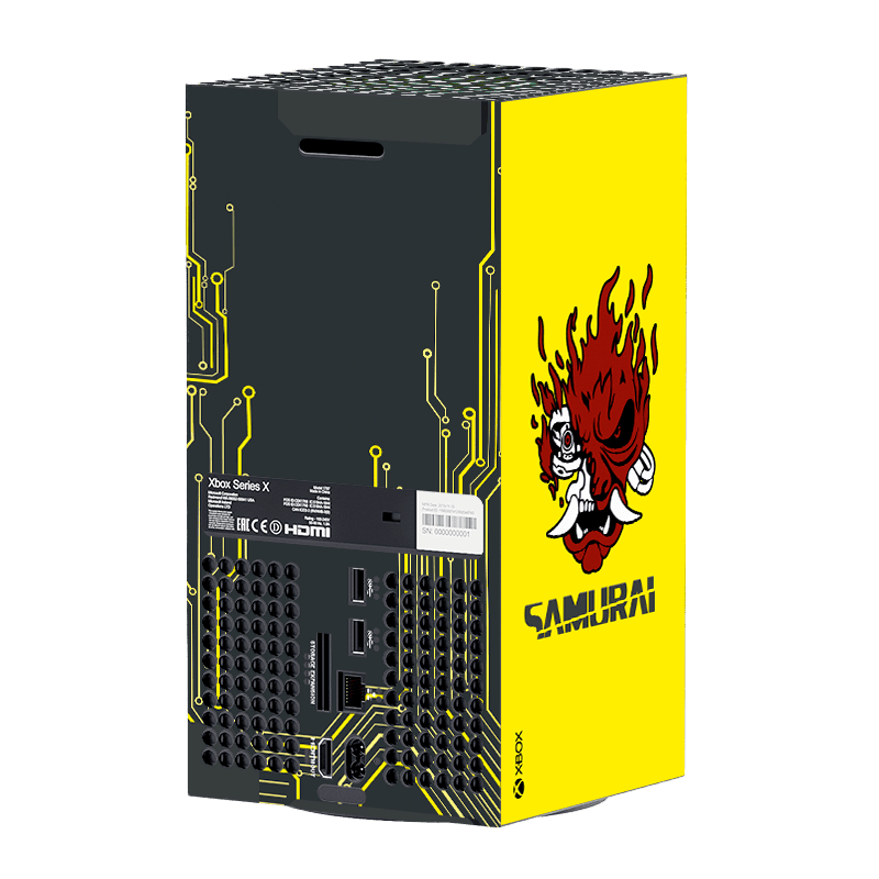 Cyberpunk 2077 Xbox Series X Skin Xonebrand