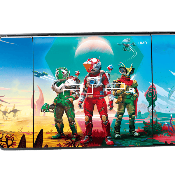 No Man's Sky Skin Playstation Portable (PSP) Xonebrand