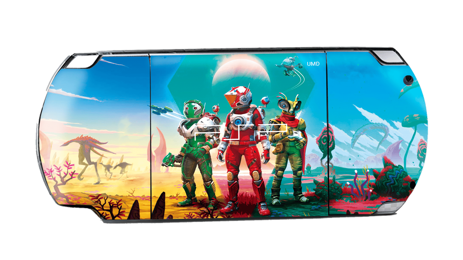 No Man's Sky Skin Playstation Portable (PSP) Xonebrand