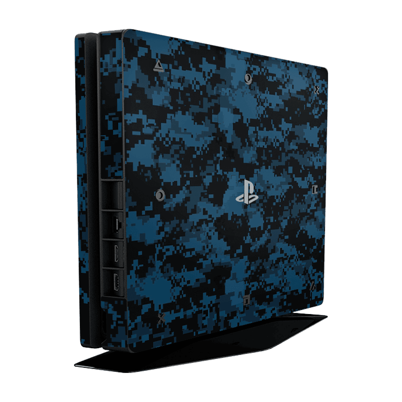 Camuflado Azul Skin Playstation 4 Slim