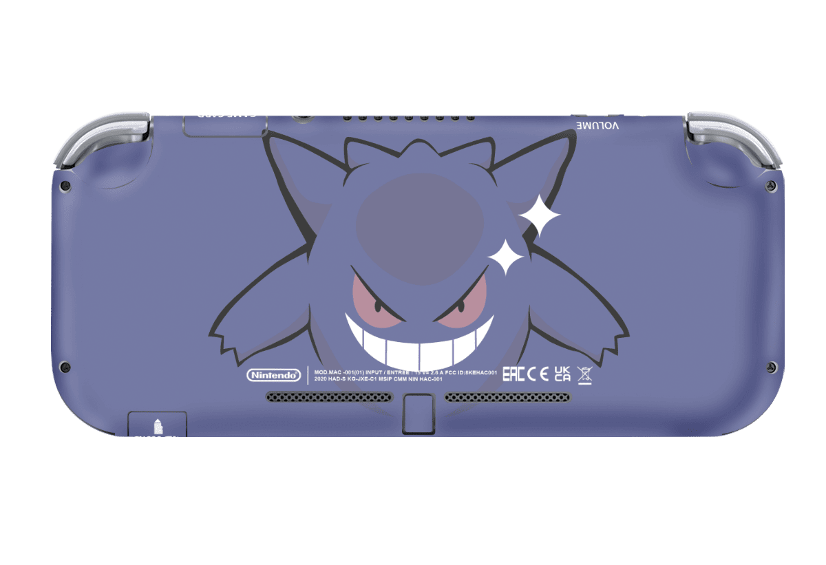 Pokemon Gengar Skin Nintendo Switch Lite Xonebrand