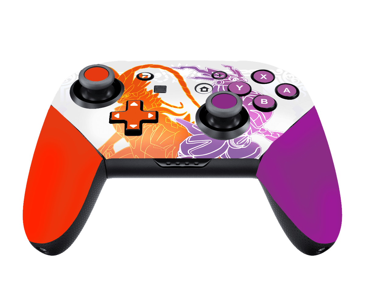 Pokemon Scarlet & Violet Skin Nintendo Switch Pro Controller Xonebrand