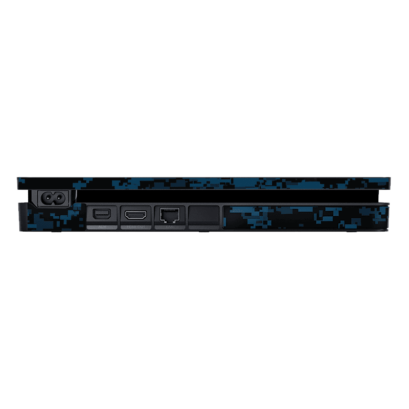 Azul Camuflado PS4 Slim Bundle Skin