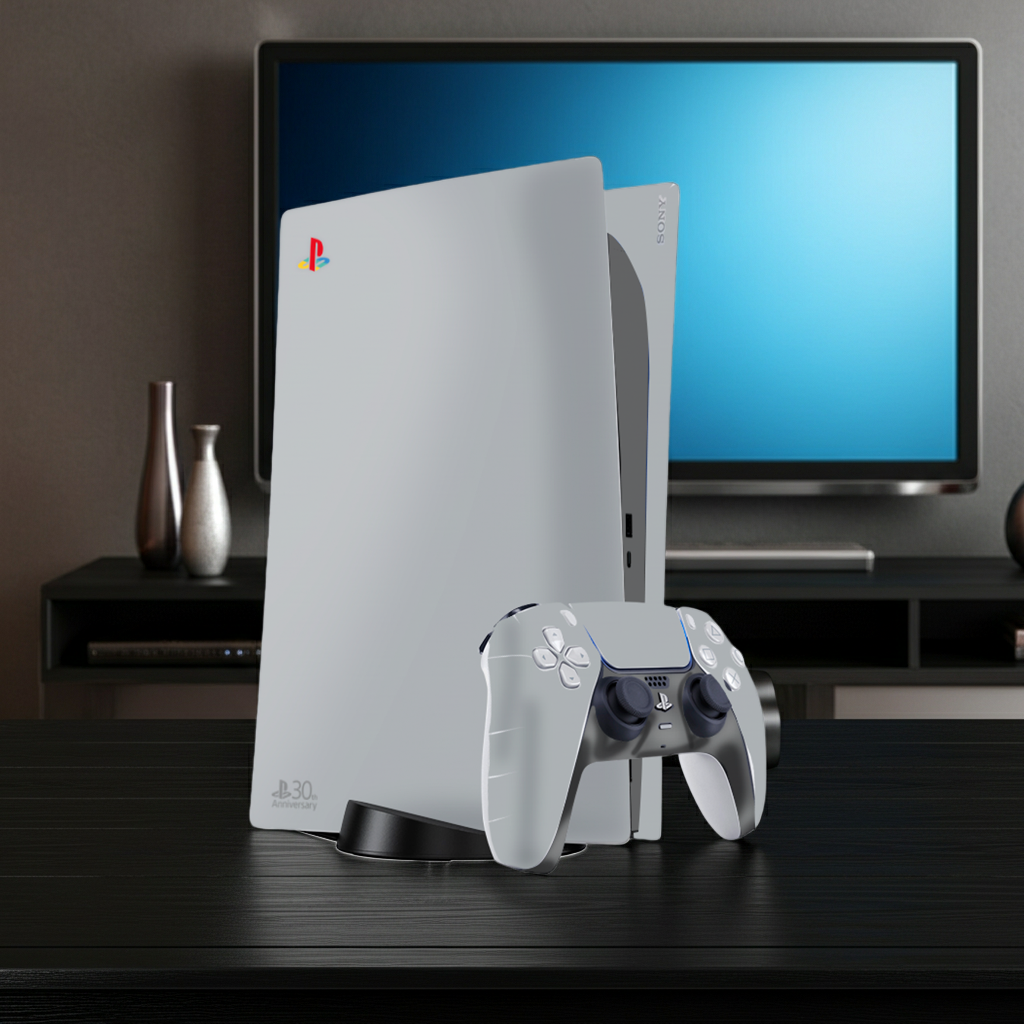 Skin Edição 30º Aniversário Playstation 5 Fat