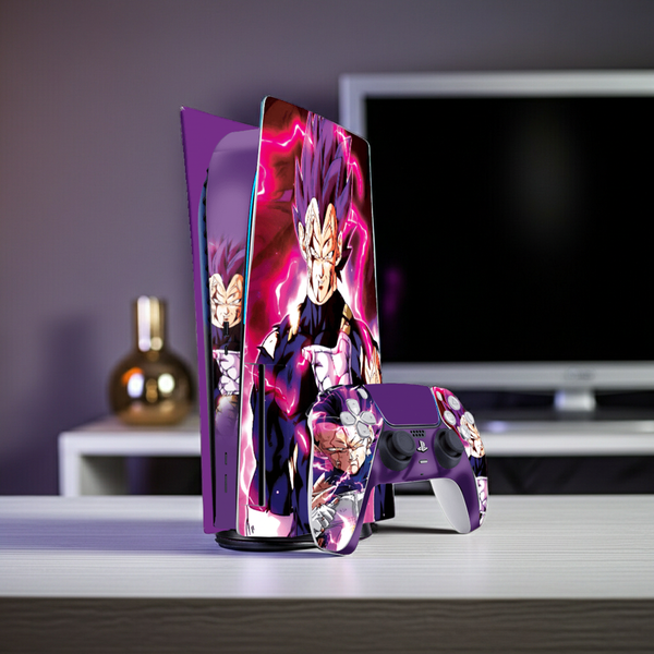 Dragon Ball Vegeta Skin Playstation 5 Fat