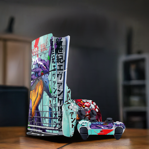 Evangelion PS5 Slim Bundle Skin