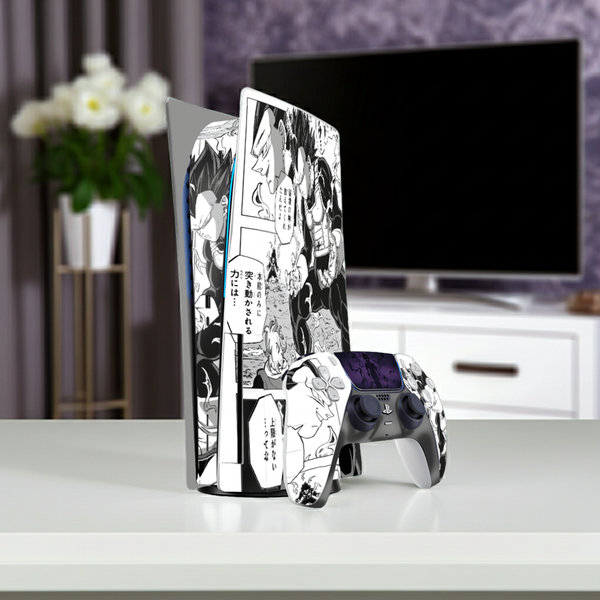 Dragon Ball Vegeta Skin Playstation 5 Fat