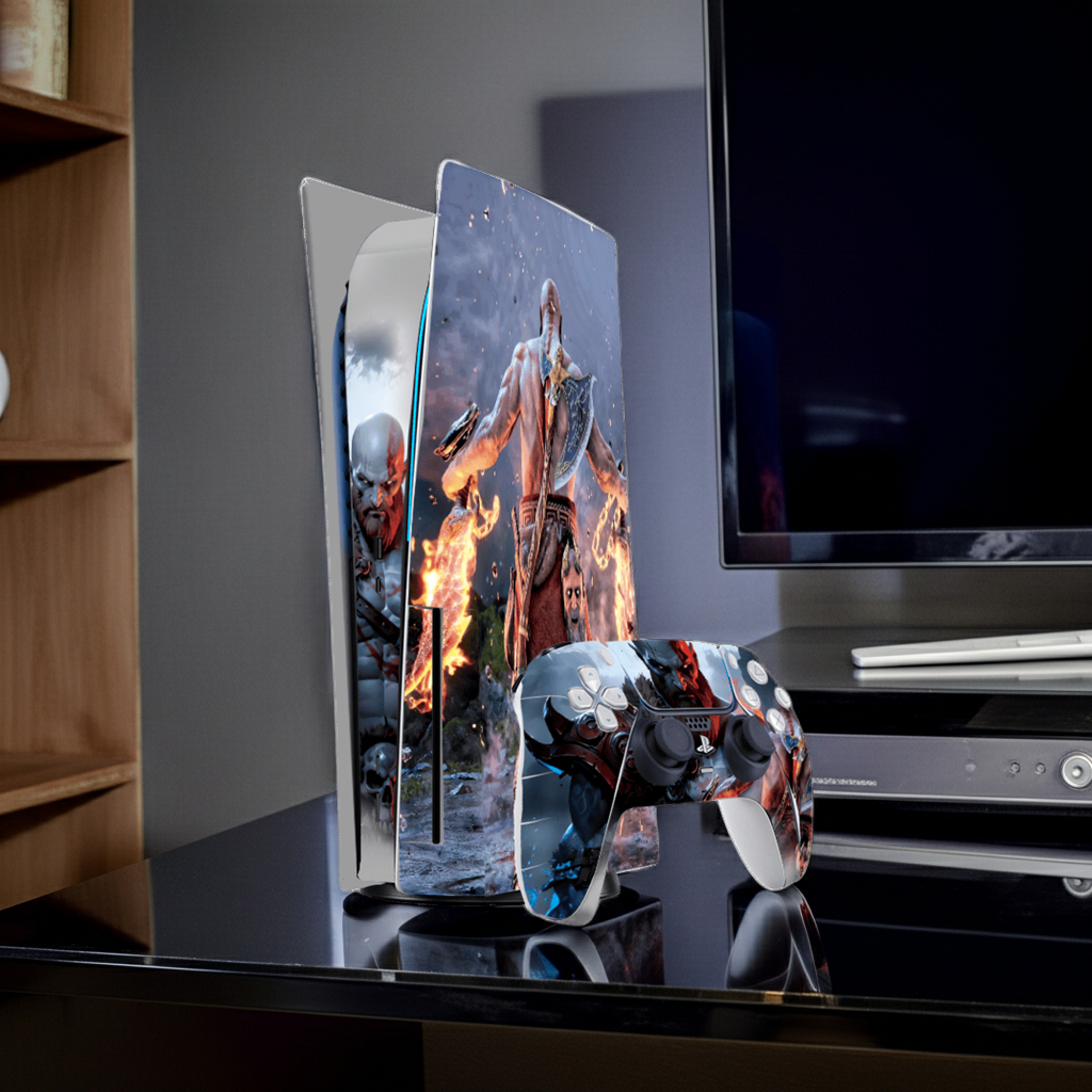 God of War Skin Playstation 5 Fat Xonebrand